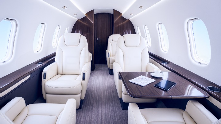 Citation Latitude Jet Interior